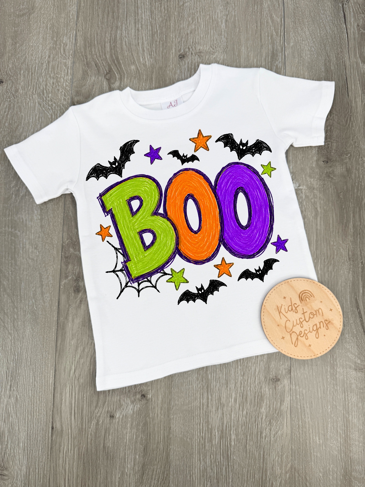 BOO KIDS 8.5in DTF Transfer