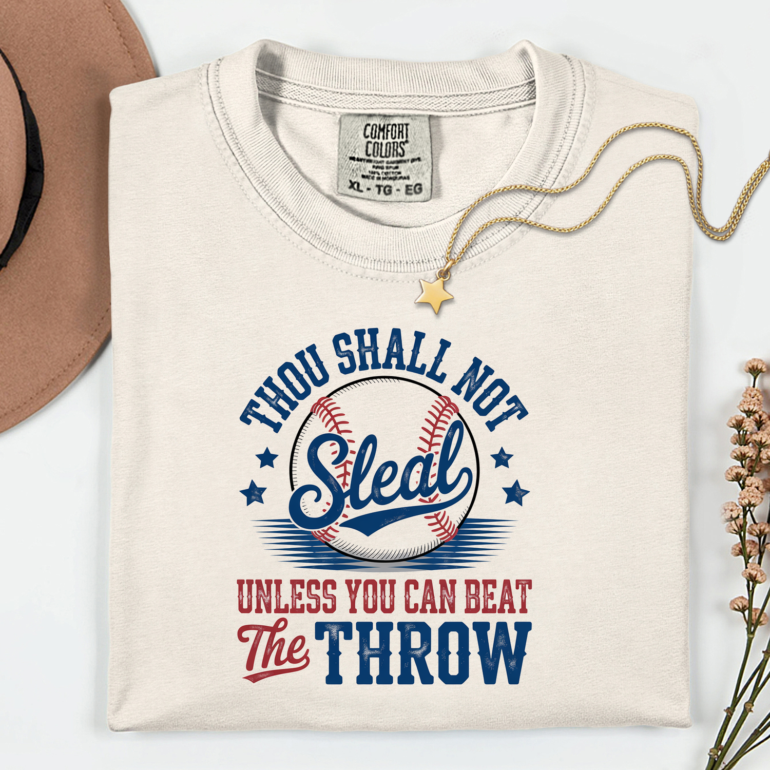 ADULT Thou Shall Not Steal  Baseball DTF TRANSFER