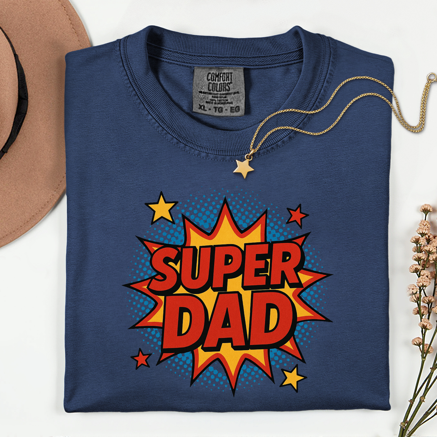 ADULT Super Dad DTF TRANSFER
