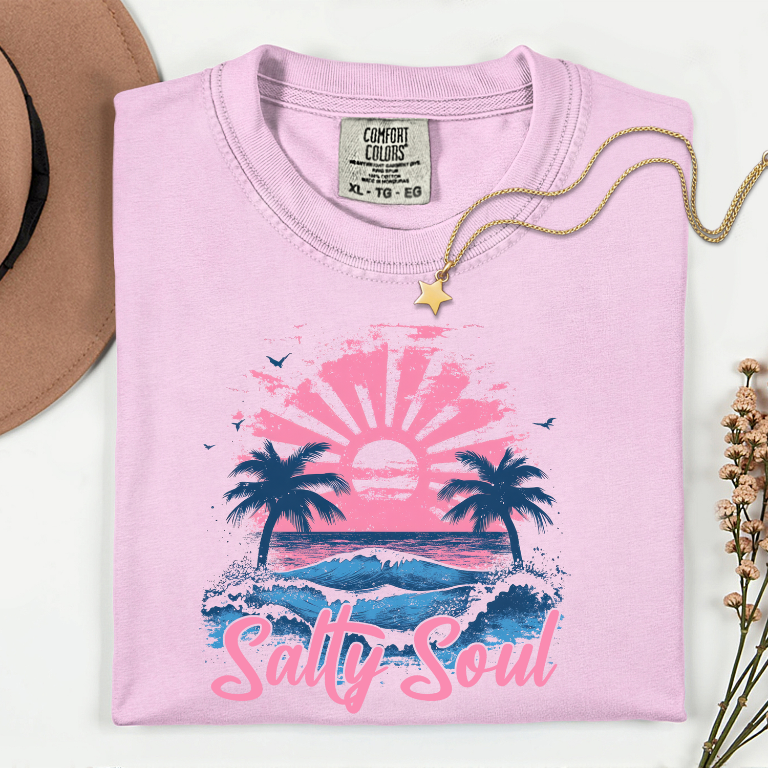 ADULT Salty Soul Sunrise DTF TRANSFER