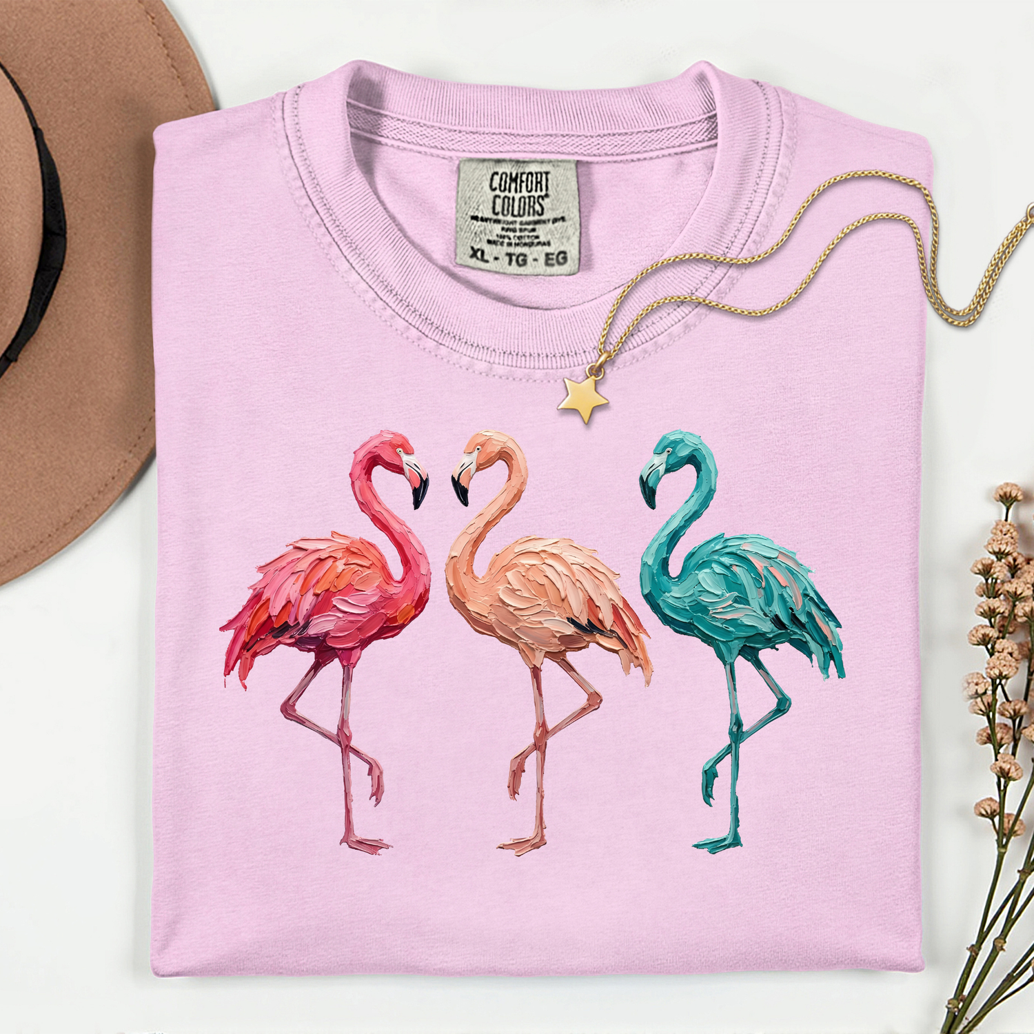 ADULT Flamingos DTF TRANSFER