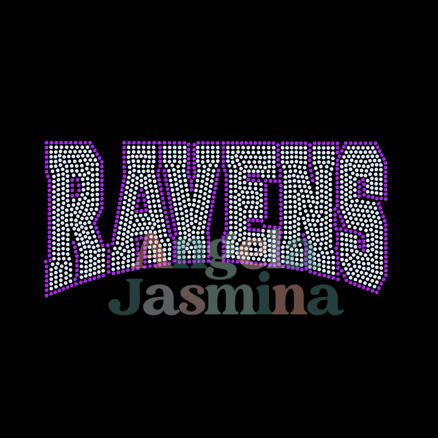 Ravens Curve SPANGLE Transfer