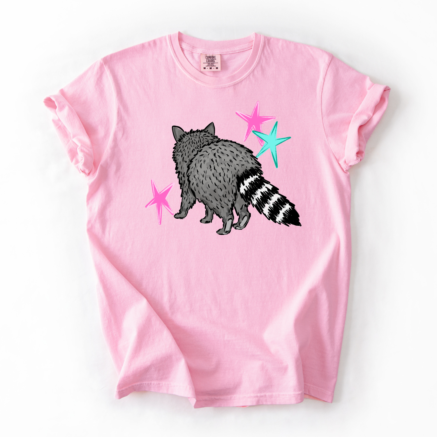 See Ya Soon Raccoon Comfort Colors Tee