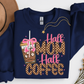 Half Mom Half Coffee Sweatshirt