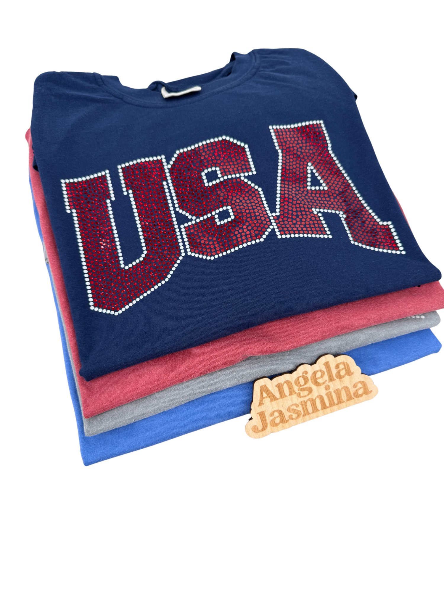 USA Comfort Colors Bling Tee