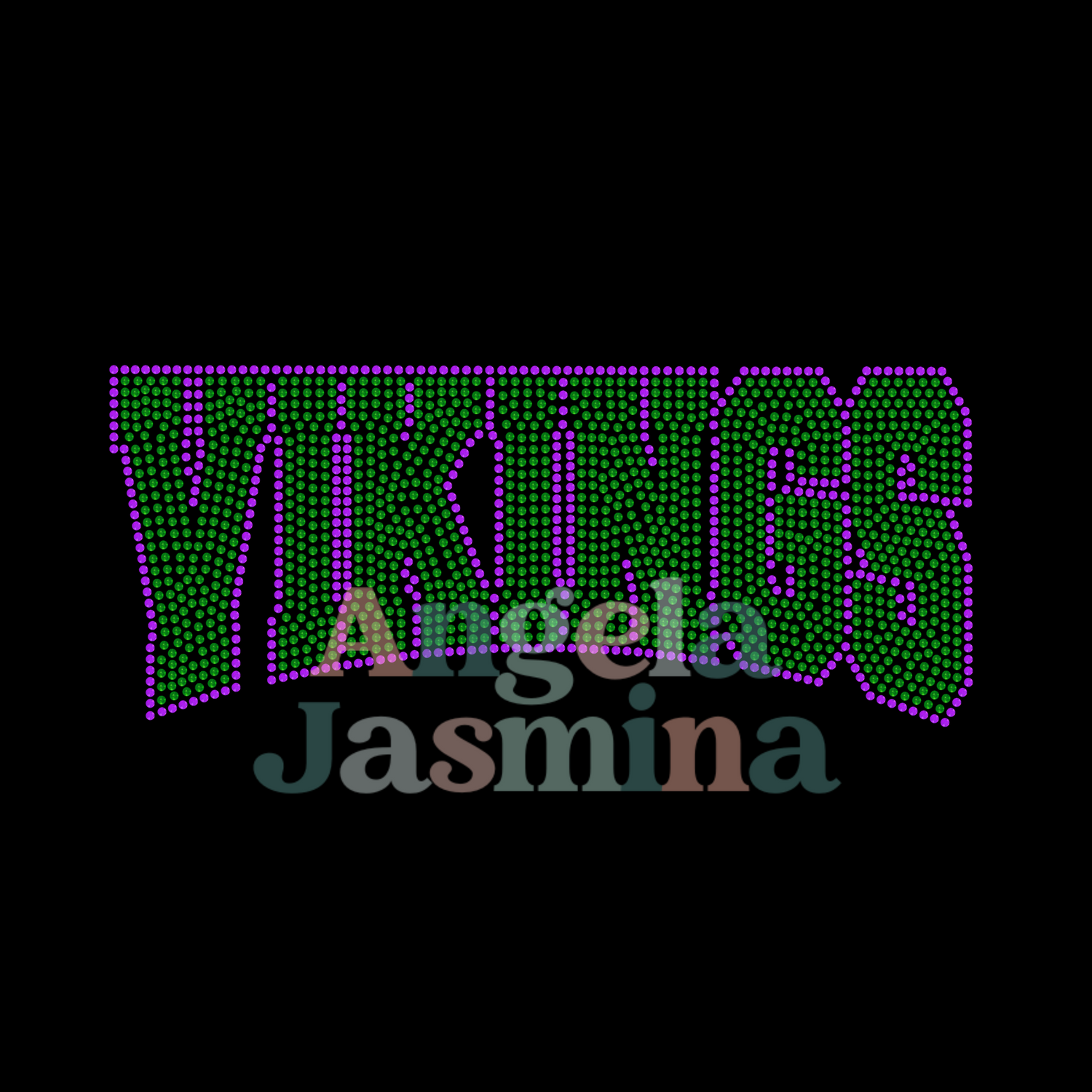 Vikings Curve SPANGLE Transfer