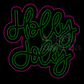 Holly Jolly SPANGLE BLING Transfer
