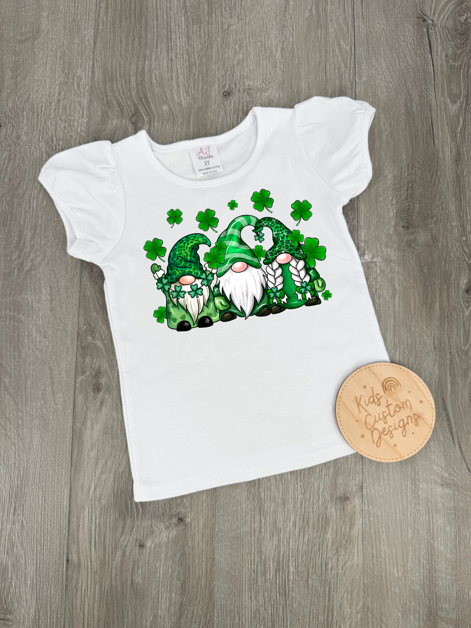 KIDS St. Patricks Gnomes DTF TRANSFER