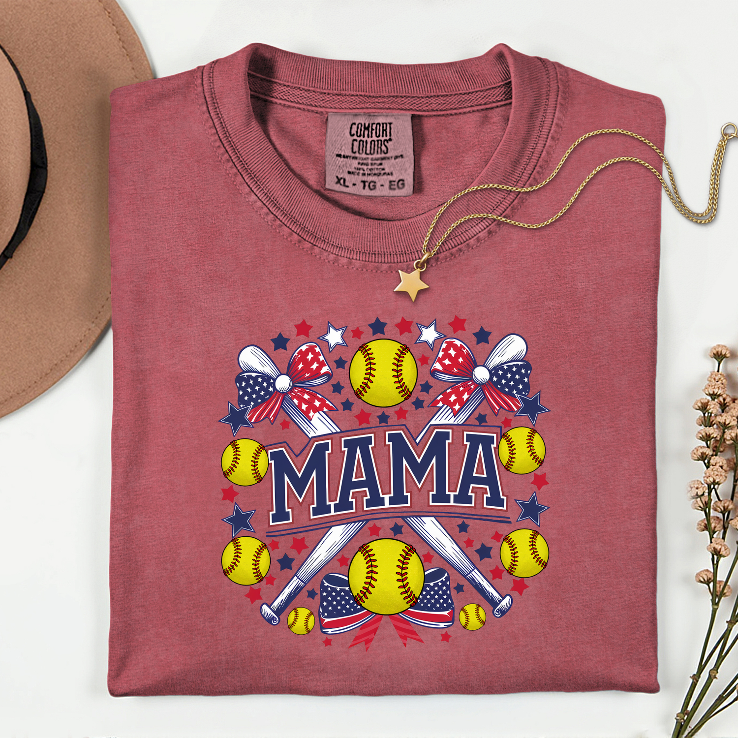 ADULT Softball MAMA DTF TRANSFER
