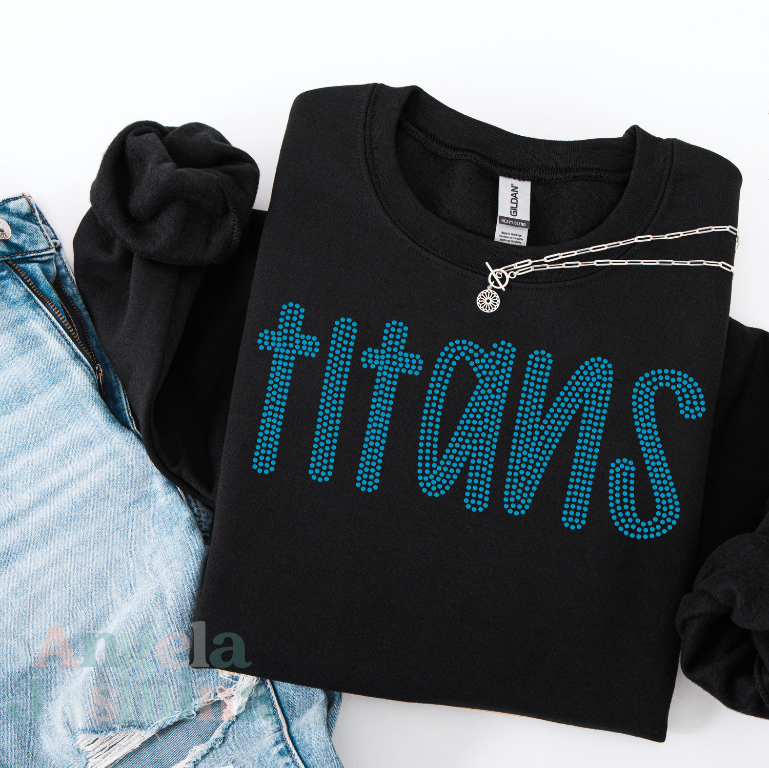 Titans Preppy SPANGLE Transfer