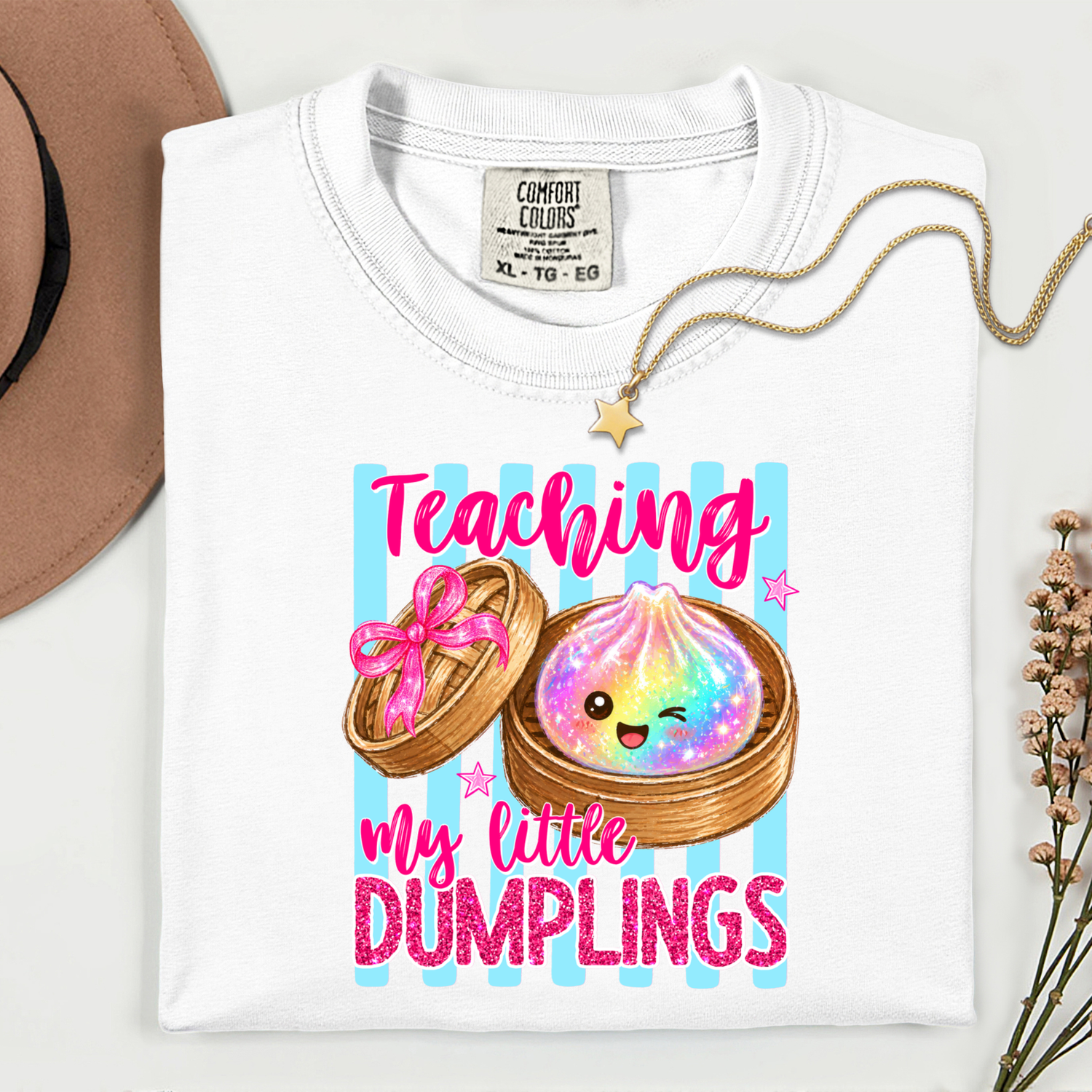Teaching my Little Dumplings 11 inch DTF TRANSFER