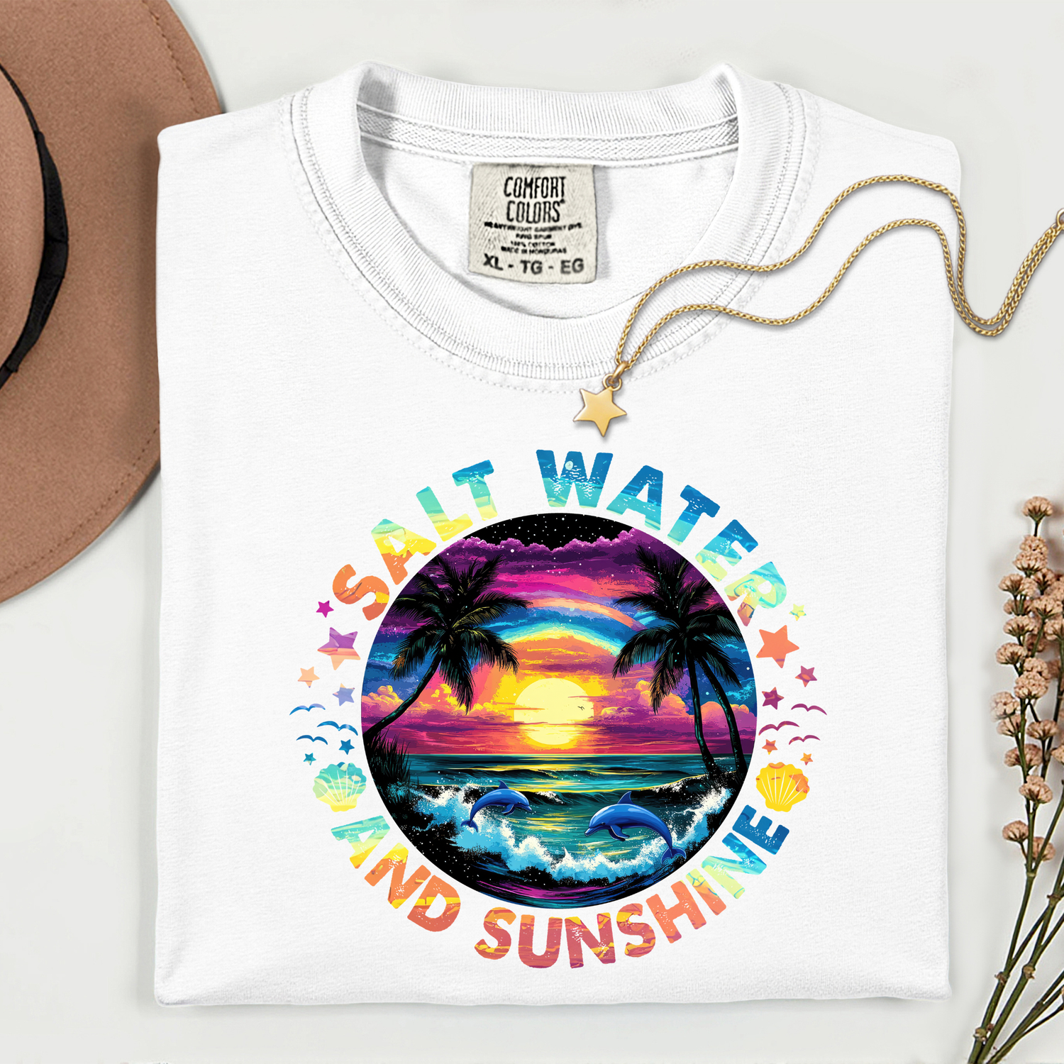 ADULT Salt Water and Sunshine DTF TRANSFER