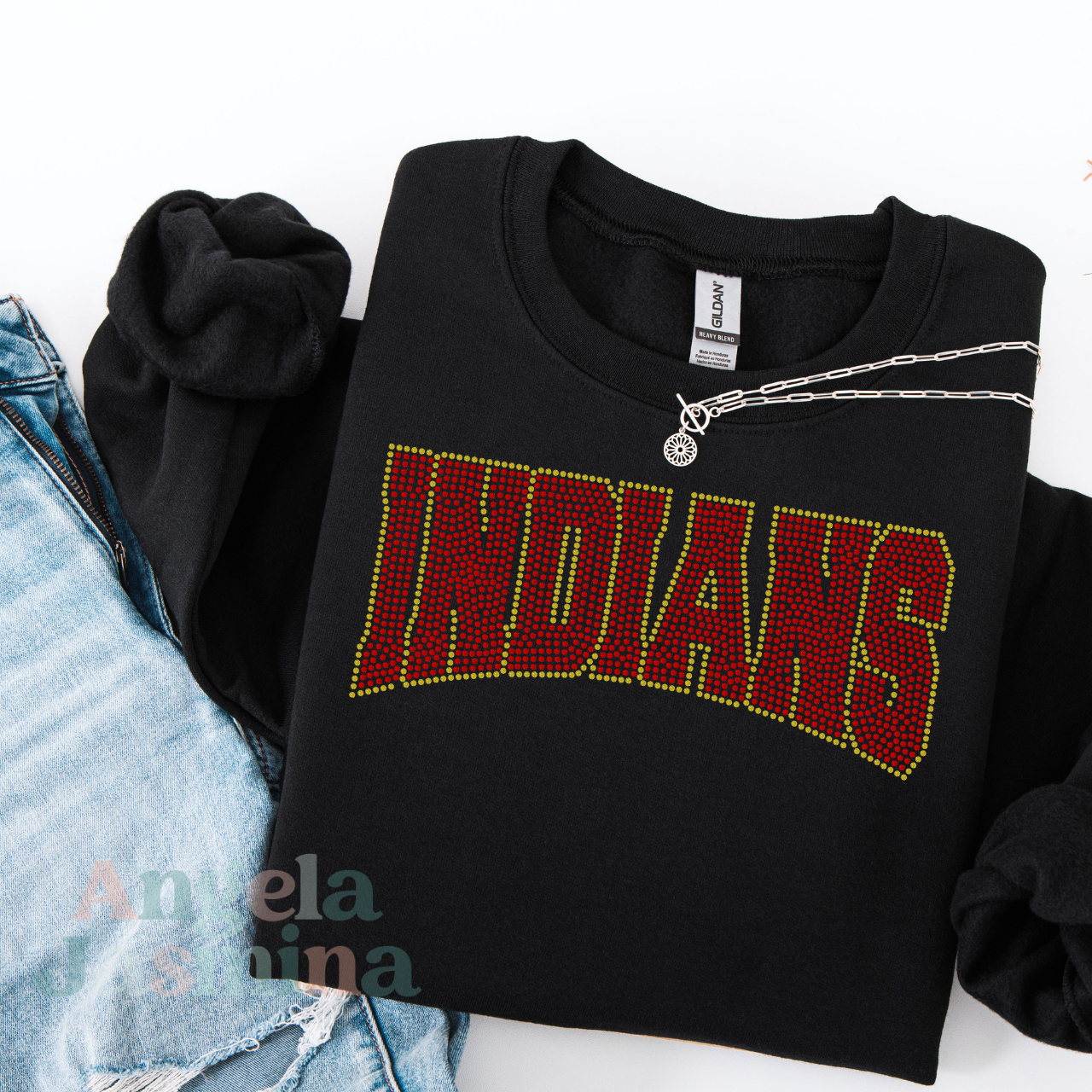 Indians Curve SPANGLE Transfer