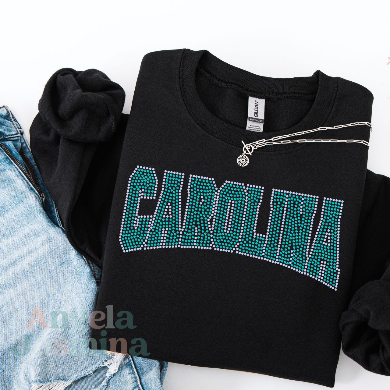 Carolina Curve SPANGLE Transfer