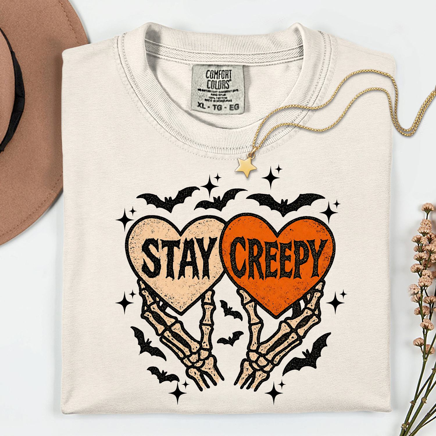 ADULT Stay Creepy 11 inch DTF TRANSFER