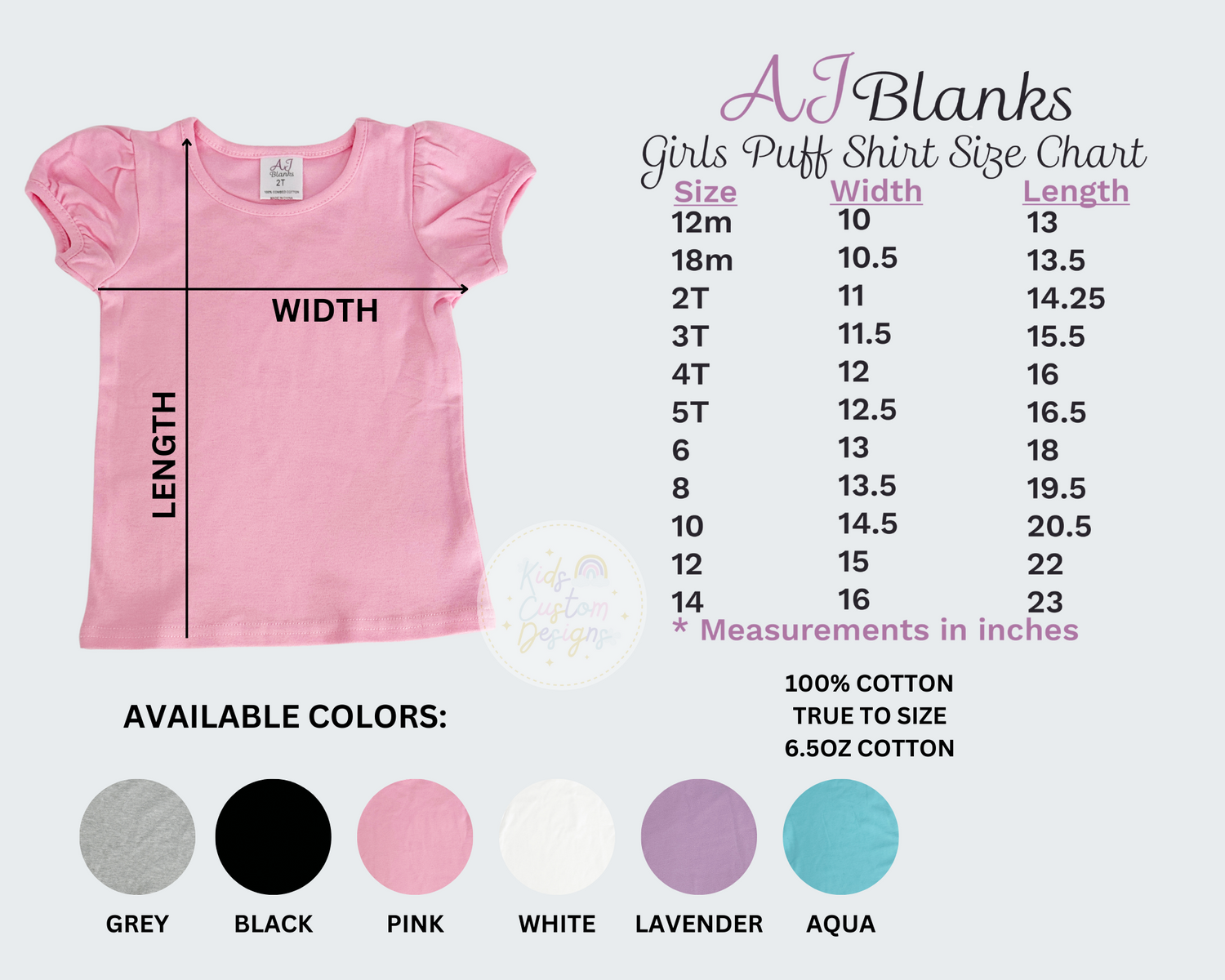 Girls Embroidered Baking Mixer Shirt