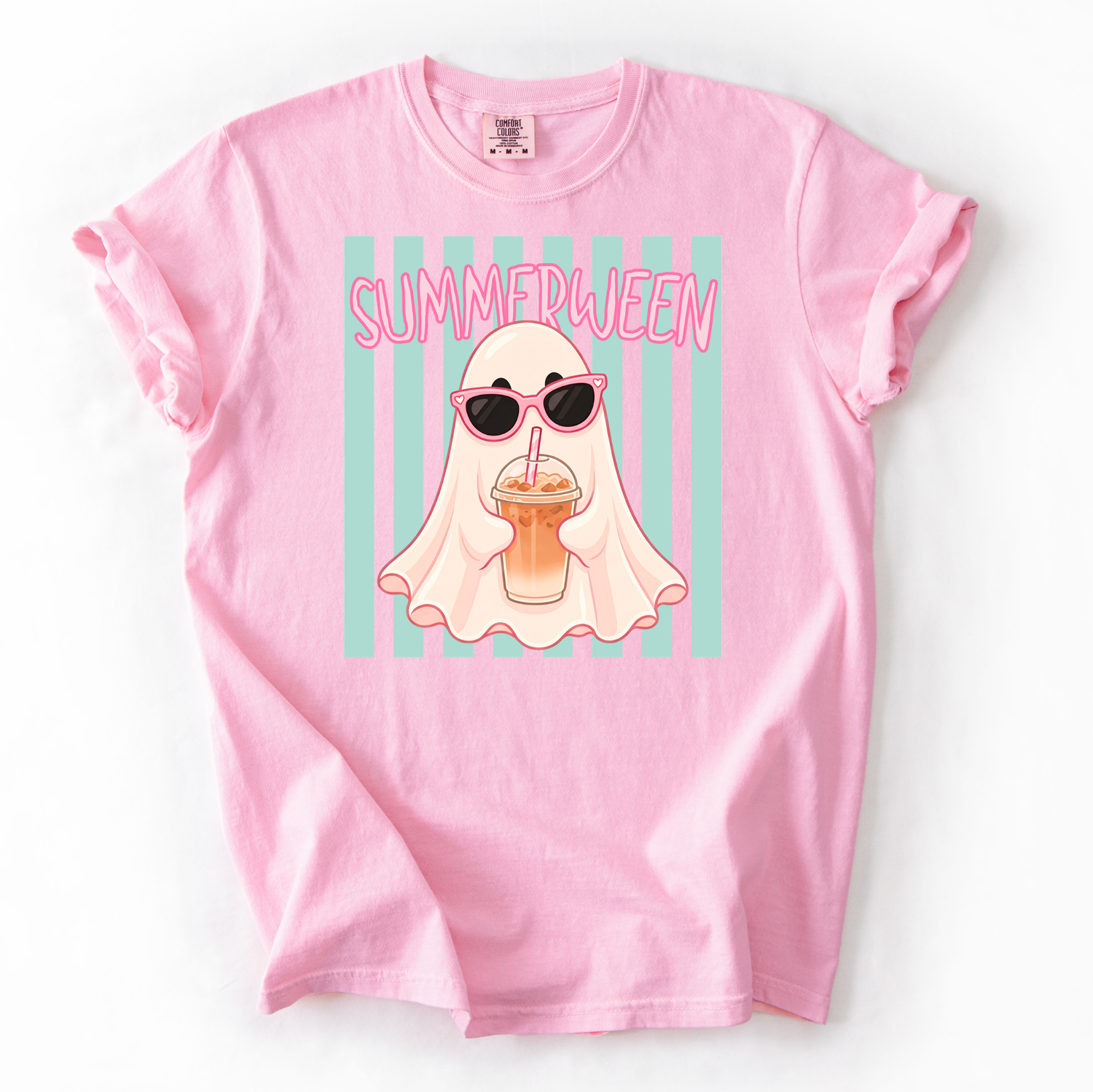 Summerween Ghost  Comfort Colors Tee