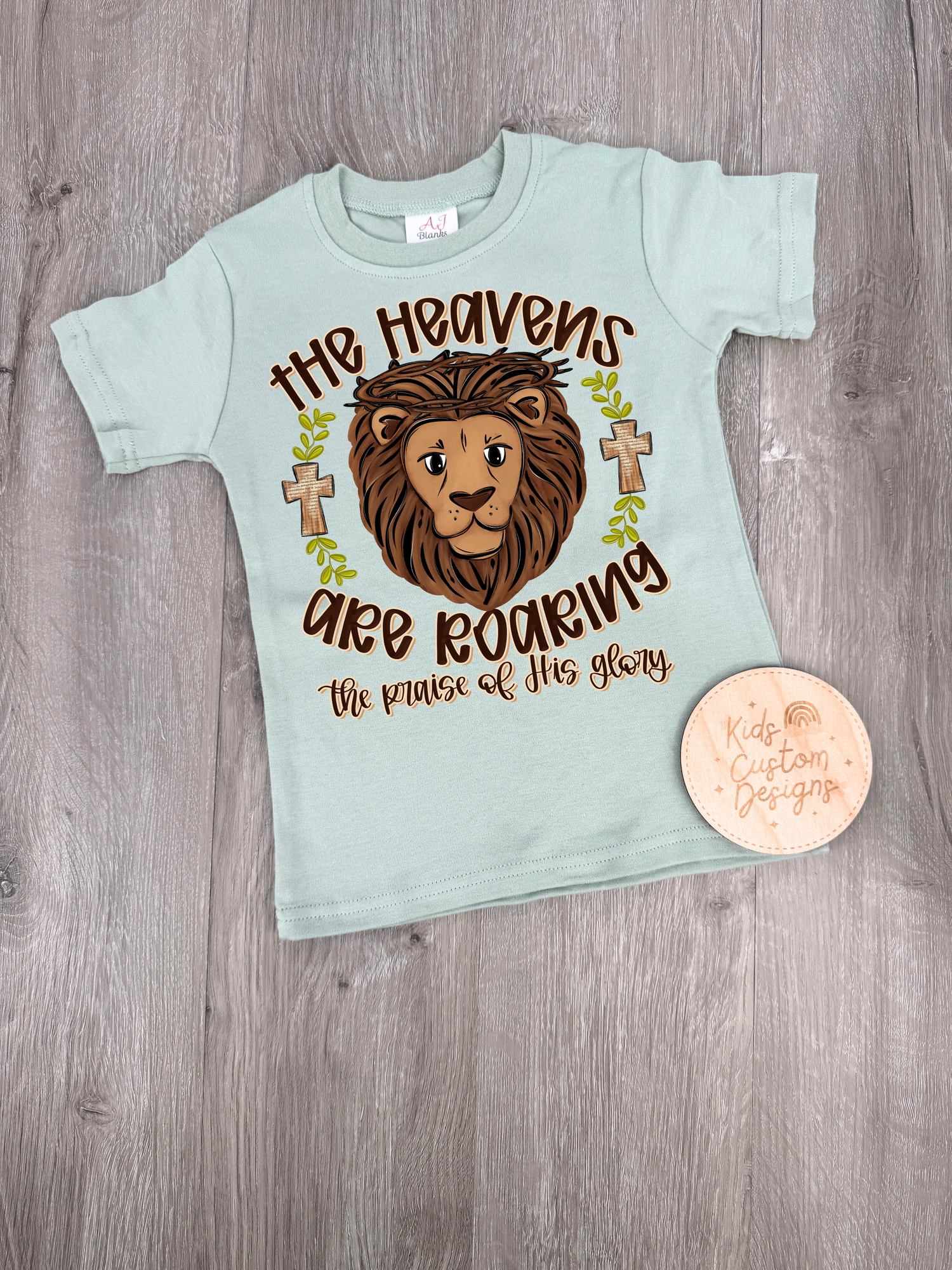 KIDS The heavens are roaring lion DTF TRANSFER