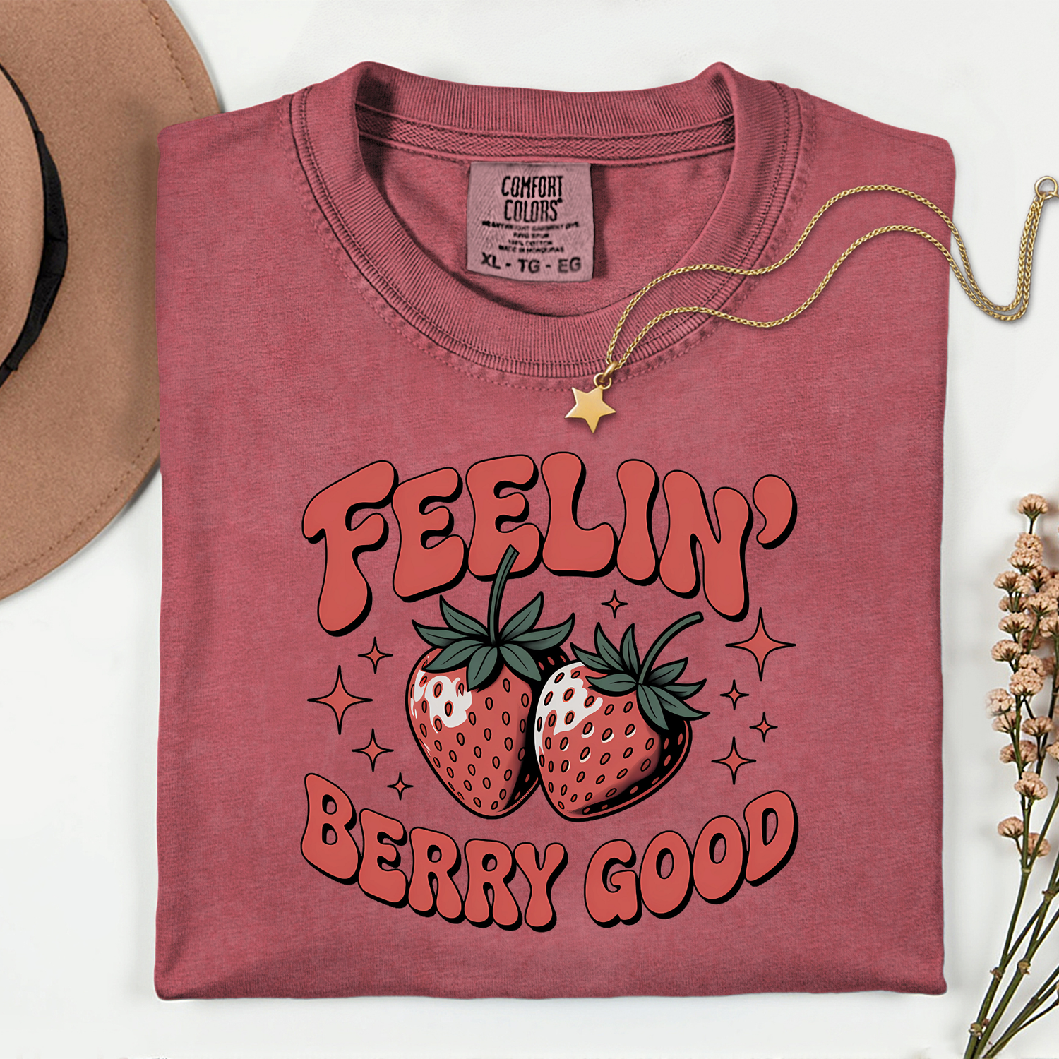 ADULT Feelin Berry Good DTF TRANSFER