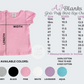 Monogram Me: Girls Puff Sleeve Retro Script Monogram Tee