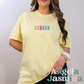 Easter Bunnies Embroidered Comfort Colors Tee