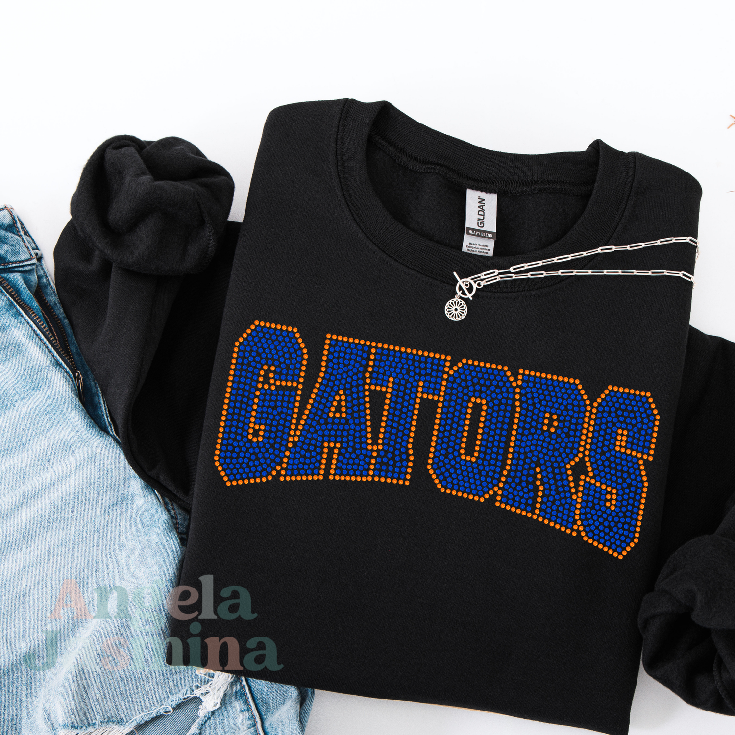 Gators Curve SPANGLE Transfer