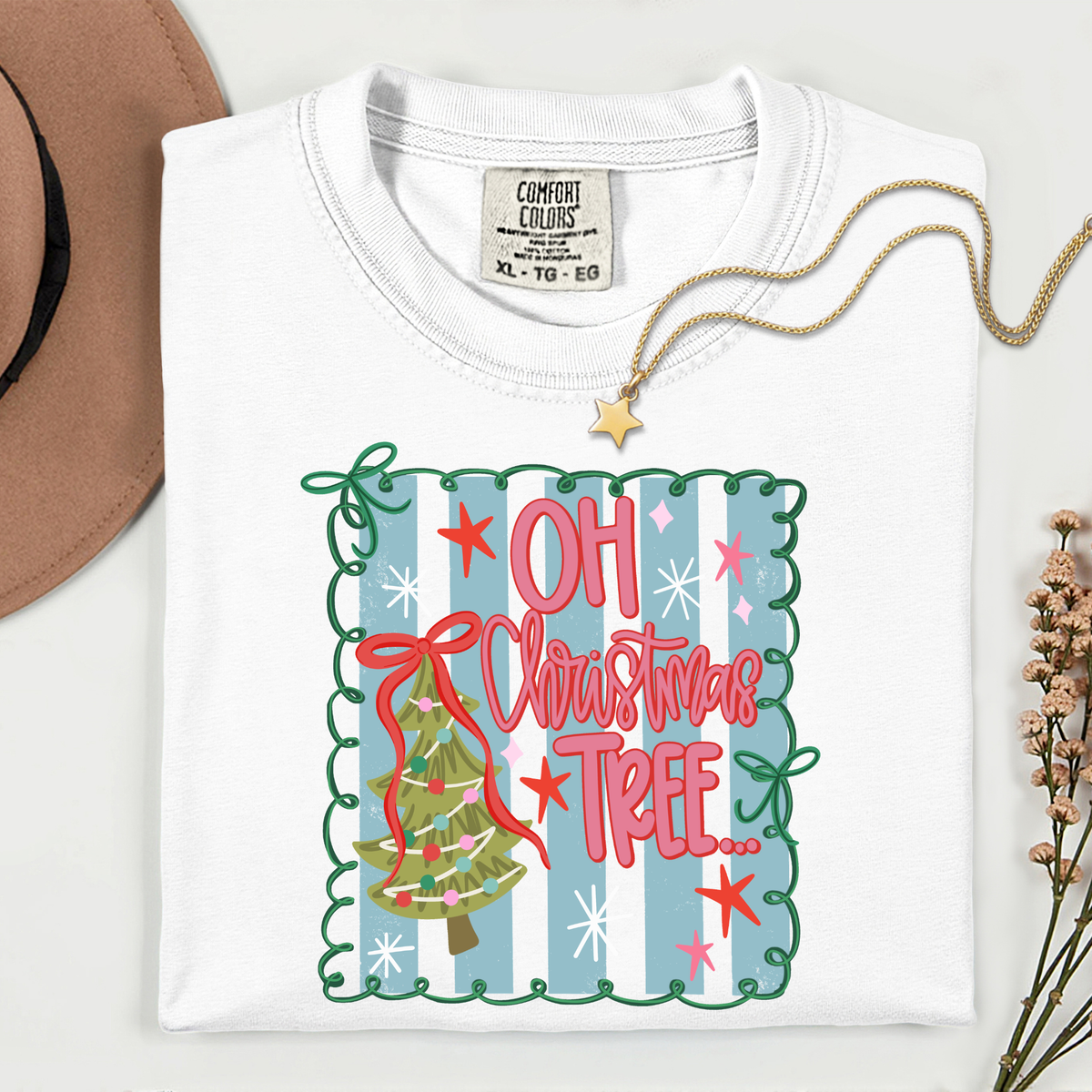Oh Christmas Tree 11 inch DTF TRANSFER