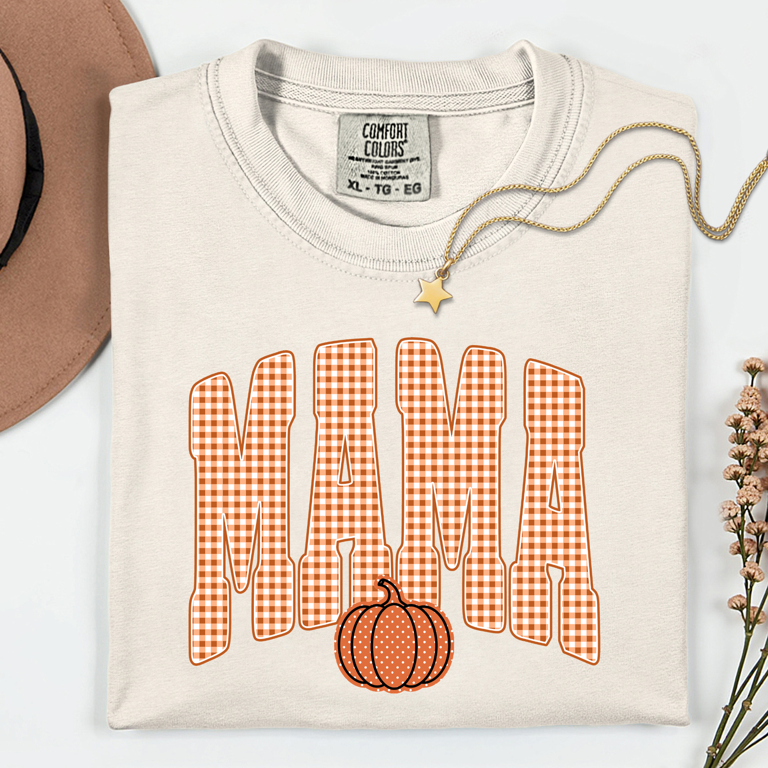 Mama Pumpkin 11 inch DTF TRANSFER