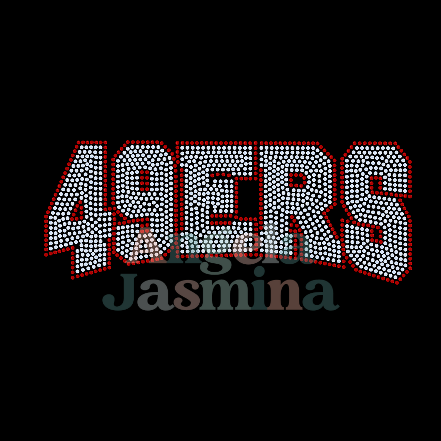 49ERS Curve SPANGLE Transfer