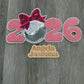 2026 new year Chenille and sequins Patch