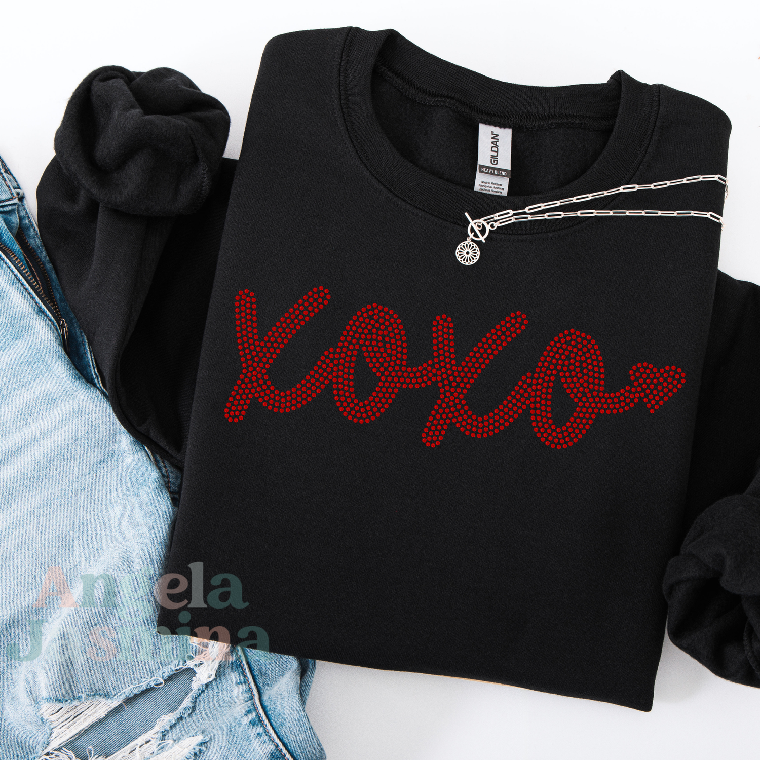 Xoxo Custom Color SPANGLE Transfer