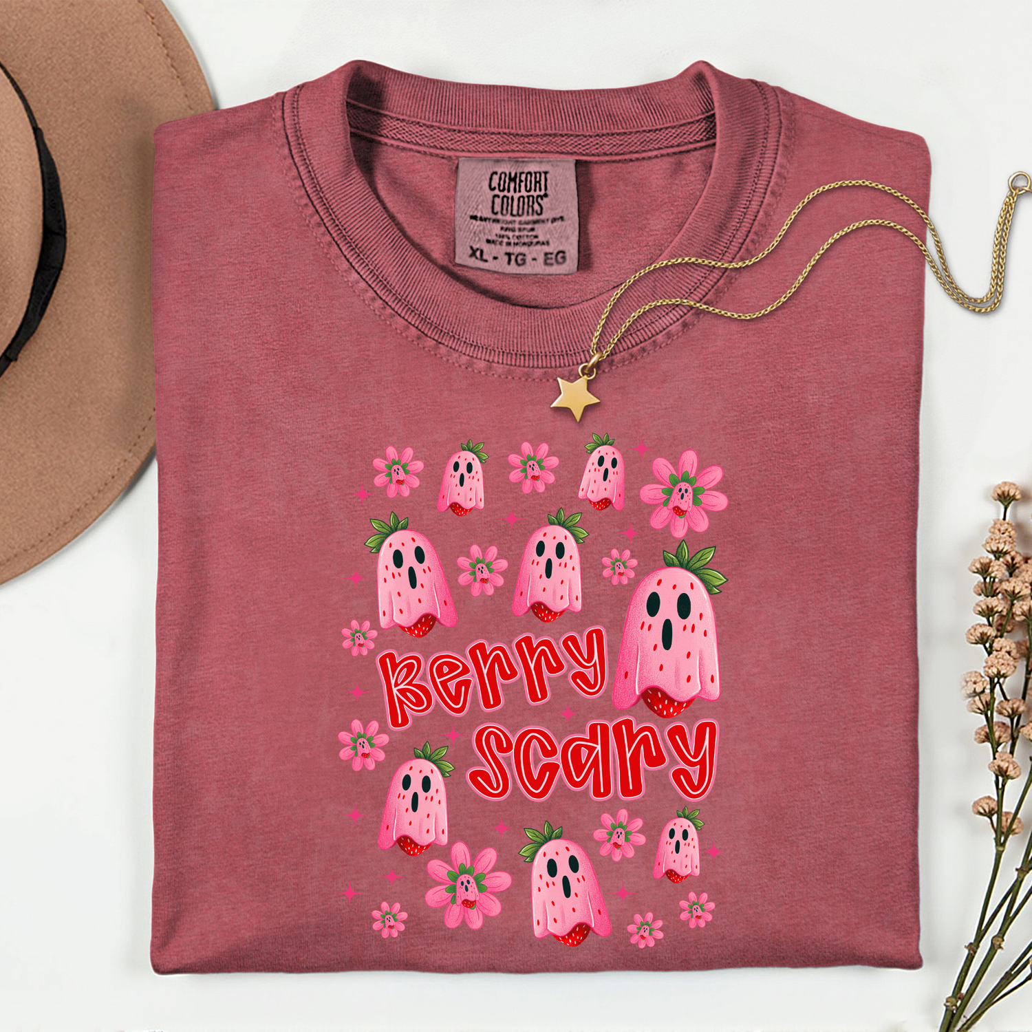 Berry Scary Ghosts 11 inch DTF TRANSFER