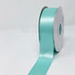 AQUA 1.5INCH  100 YD SATIN RIBBON