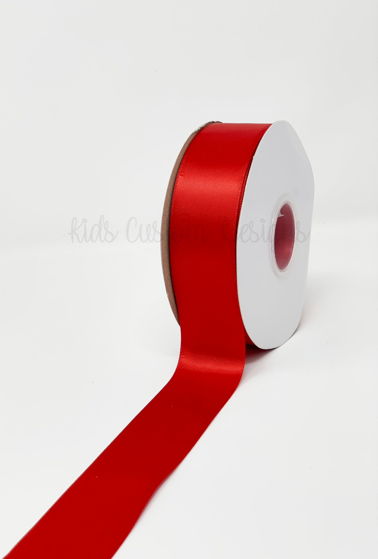 RED 1.5INCH  100 YD SATIN RIBBON