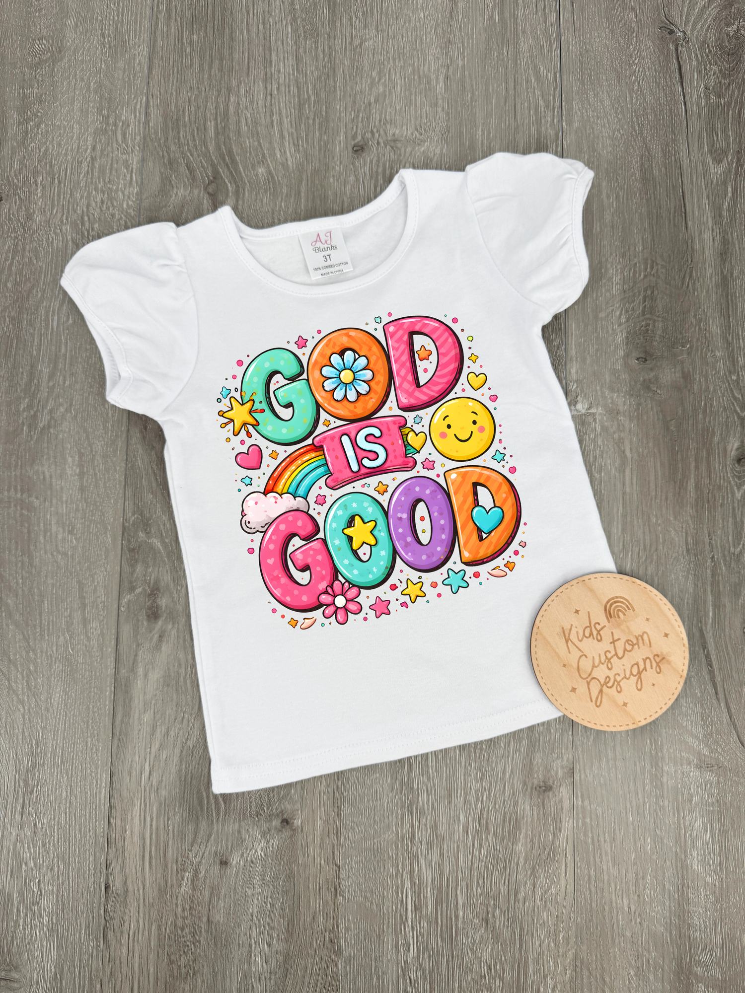 KIDS God is Good DTF Transfer