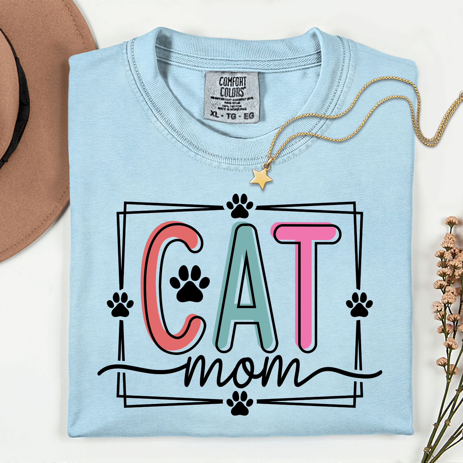 ADULT Cat Mom DTF TRANSFER
