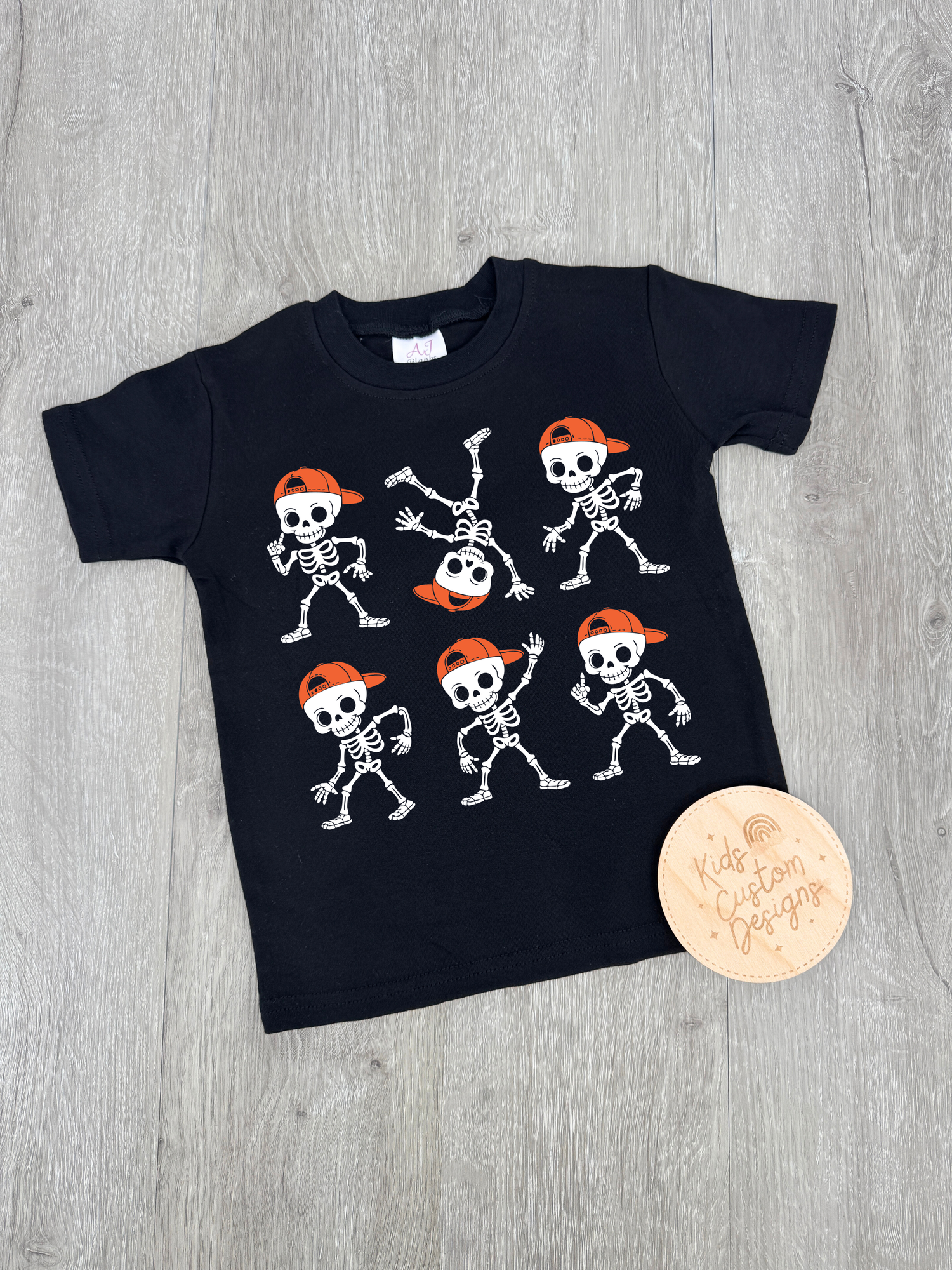 Dancing Skeletons KIDS 8.5in DTF Transfer