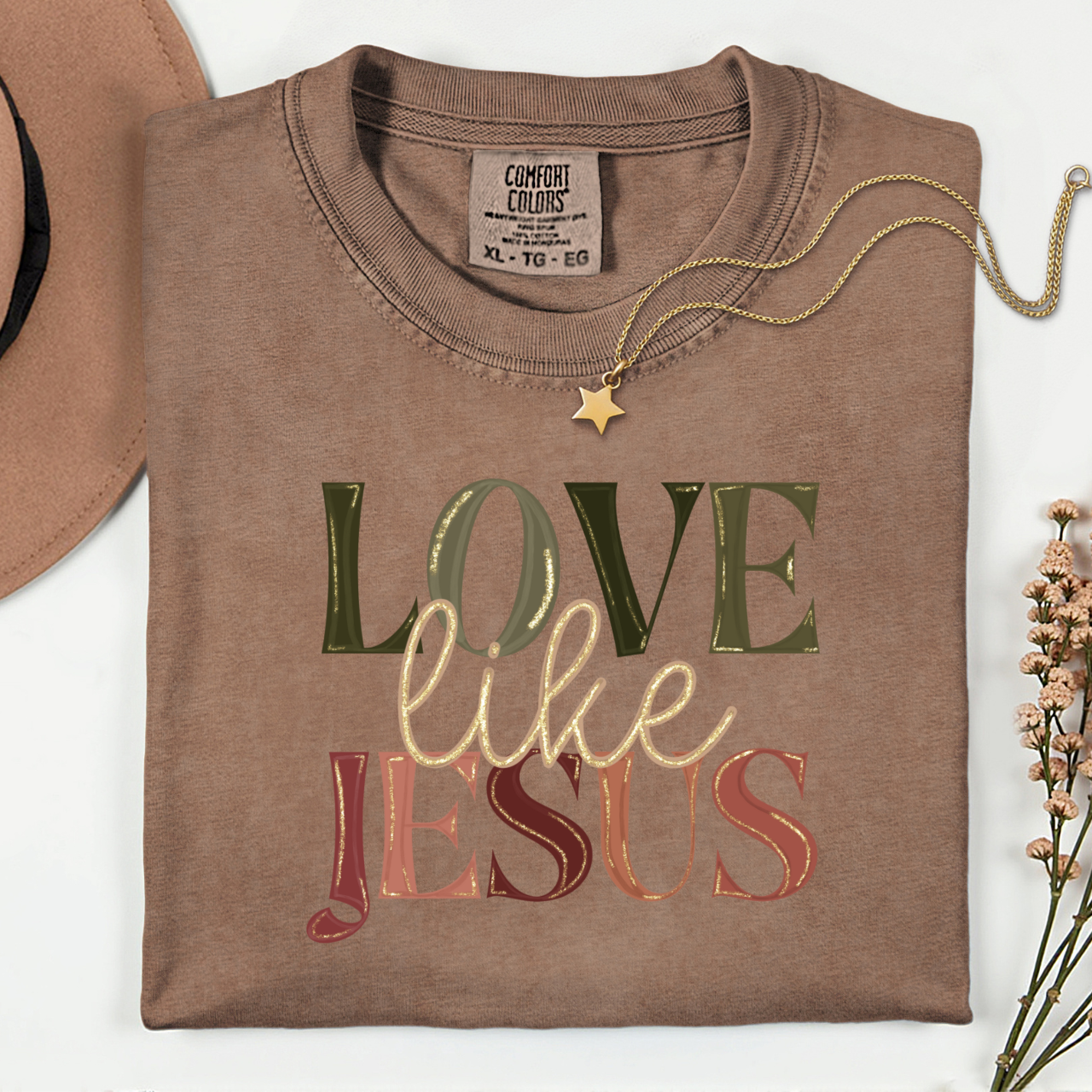 Love Like Jesus Comfort Colors shirt