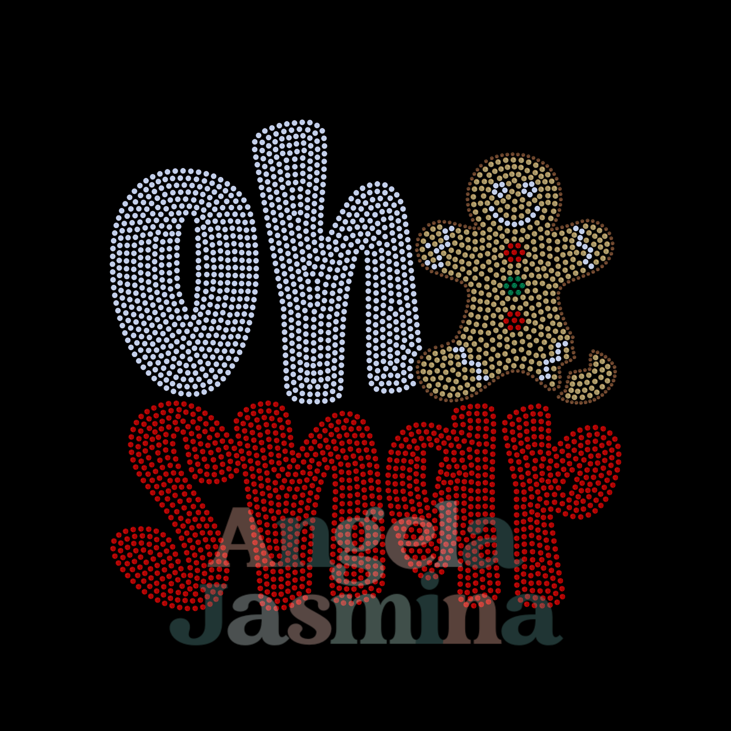 Oh Snap SPANGLE BLING Transfer