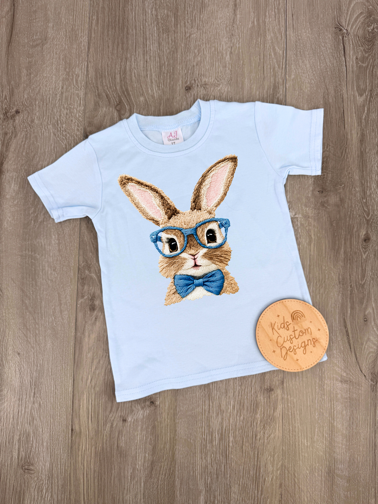 KIDS Boy Easter Bunny DTF TRANSFER