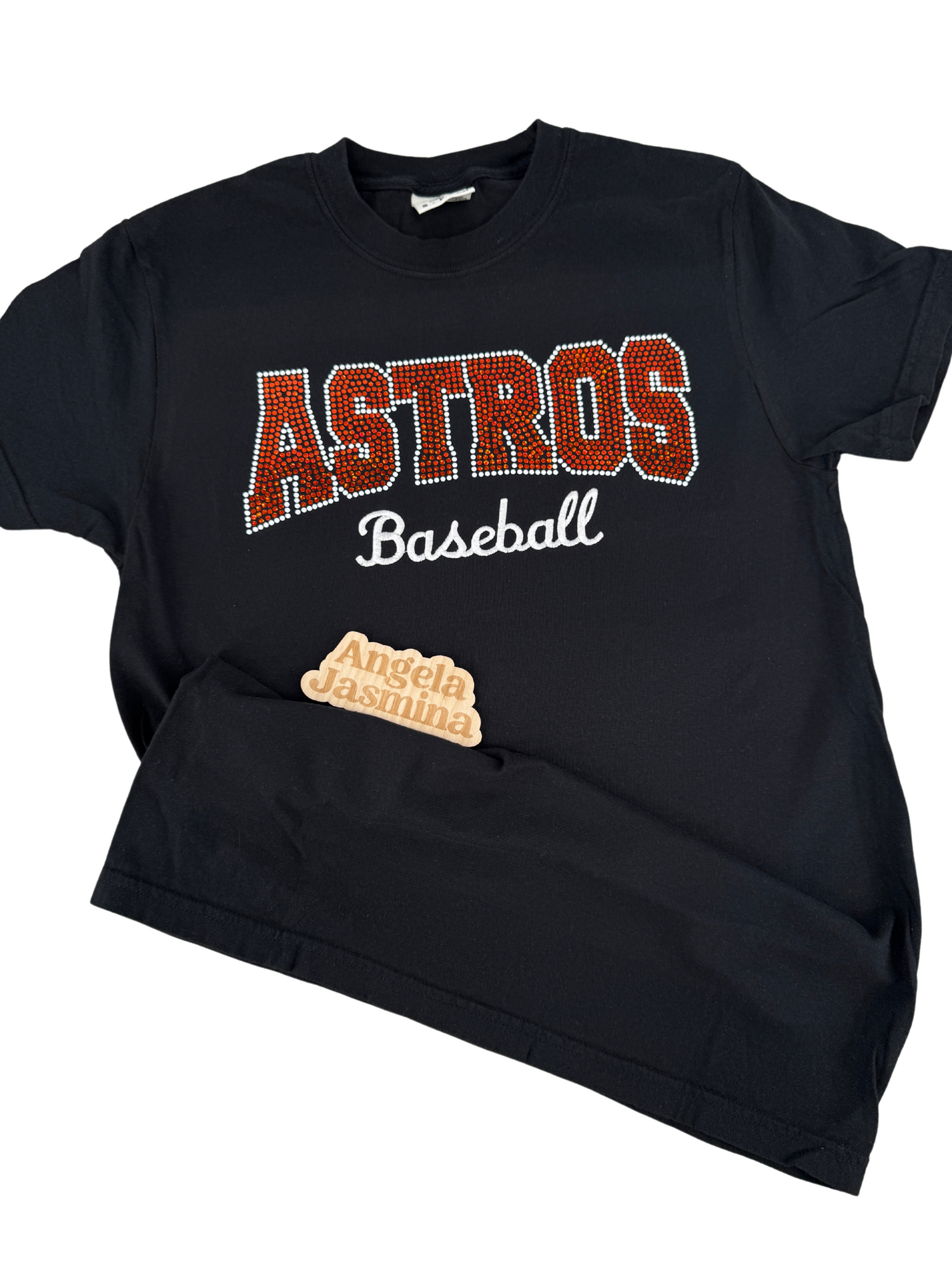 Custom Bling Comfort Colors Shirt with Embroidery