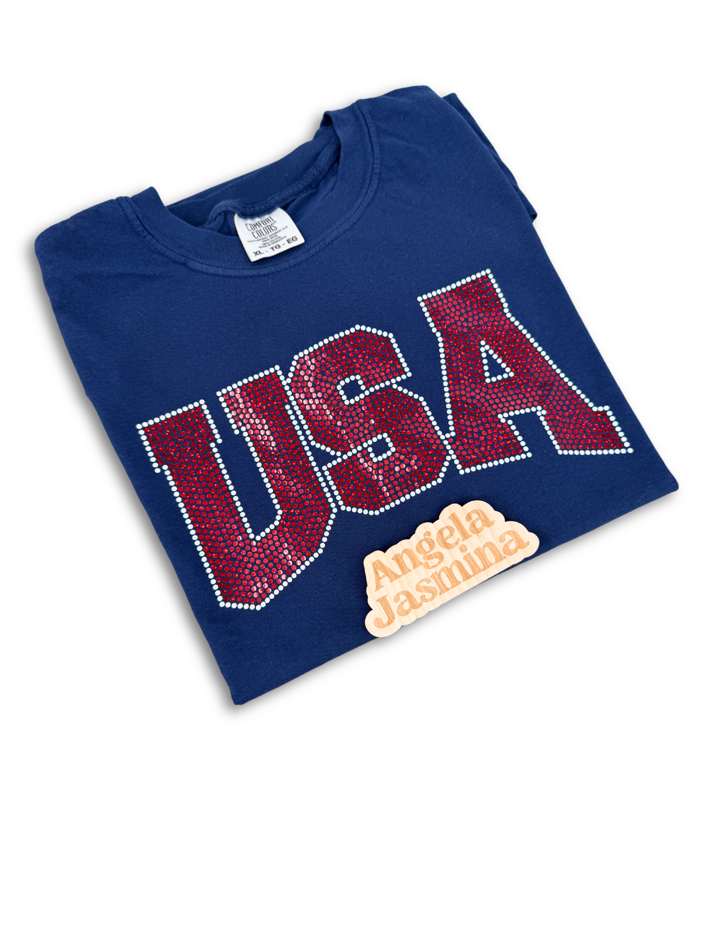 USA Comfort Colors Bling Tee