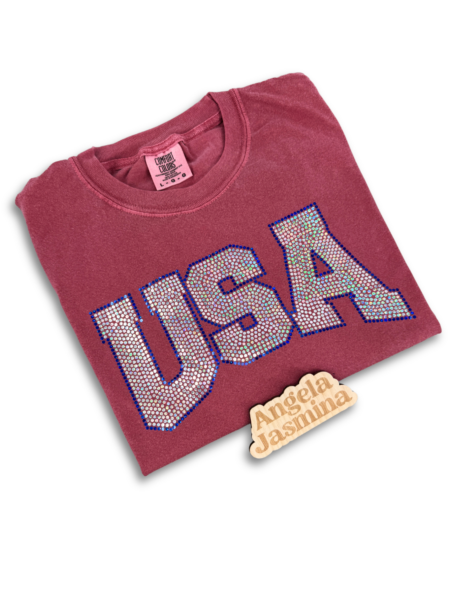 USA Comfort Colors Bling Tee