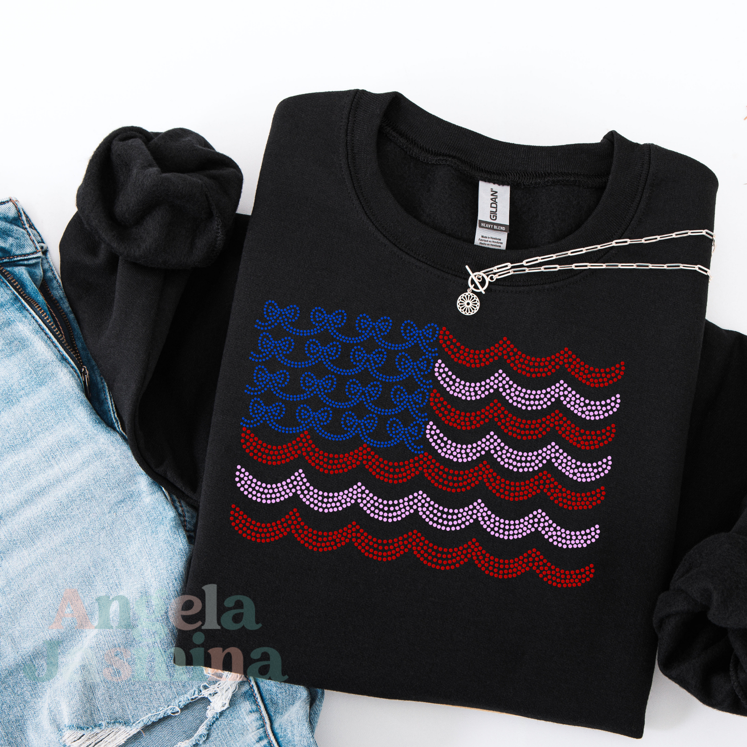 Coquette Bling Bow Comfort Colors Shirt