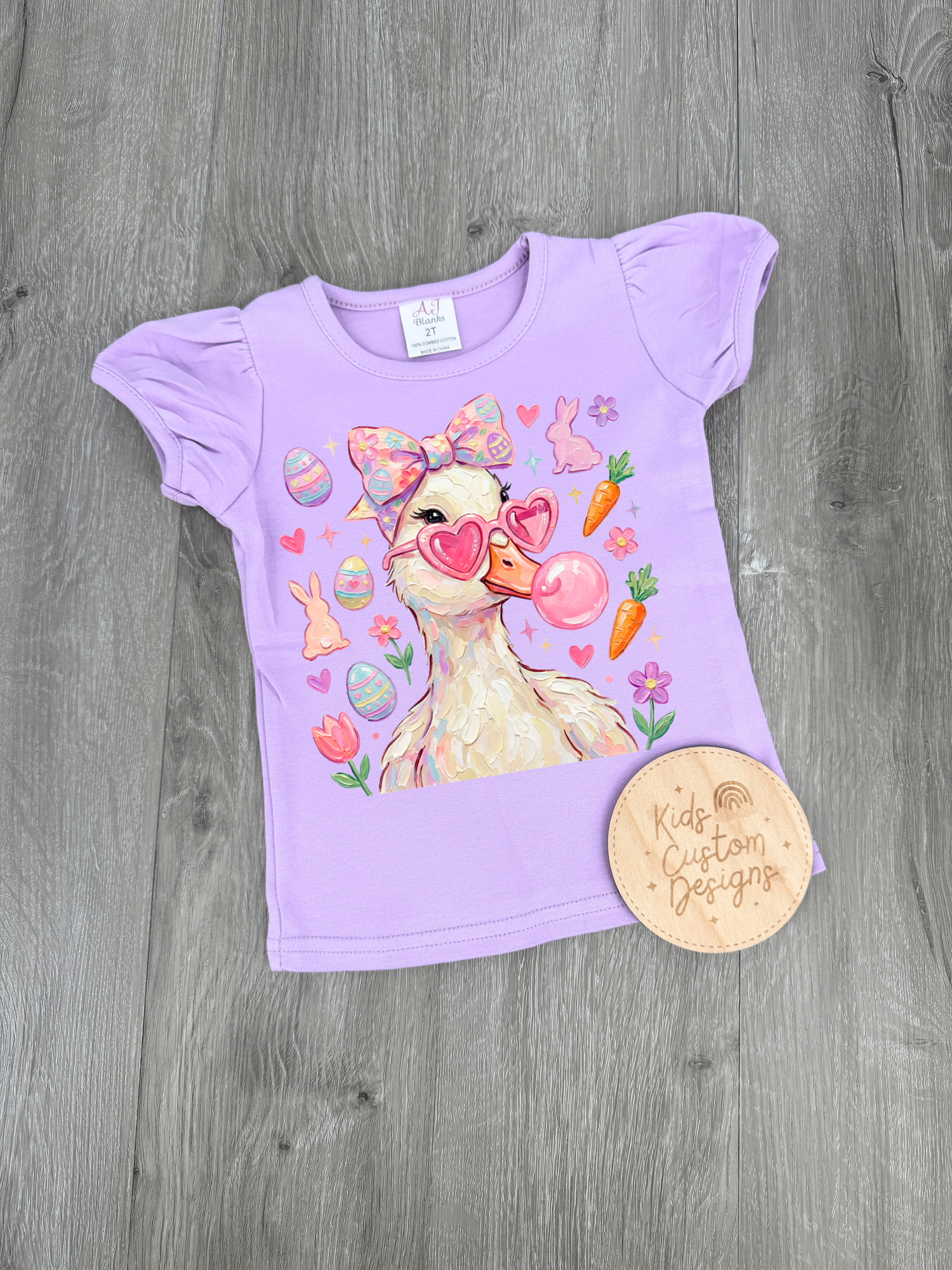 KIDS Easter Goose DTF TRANSFER