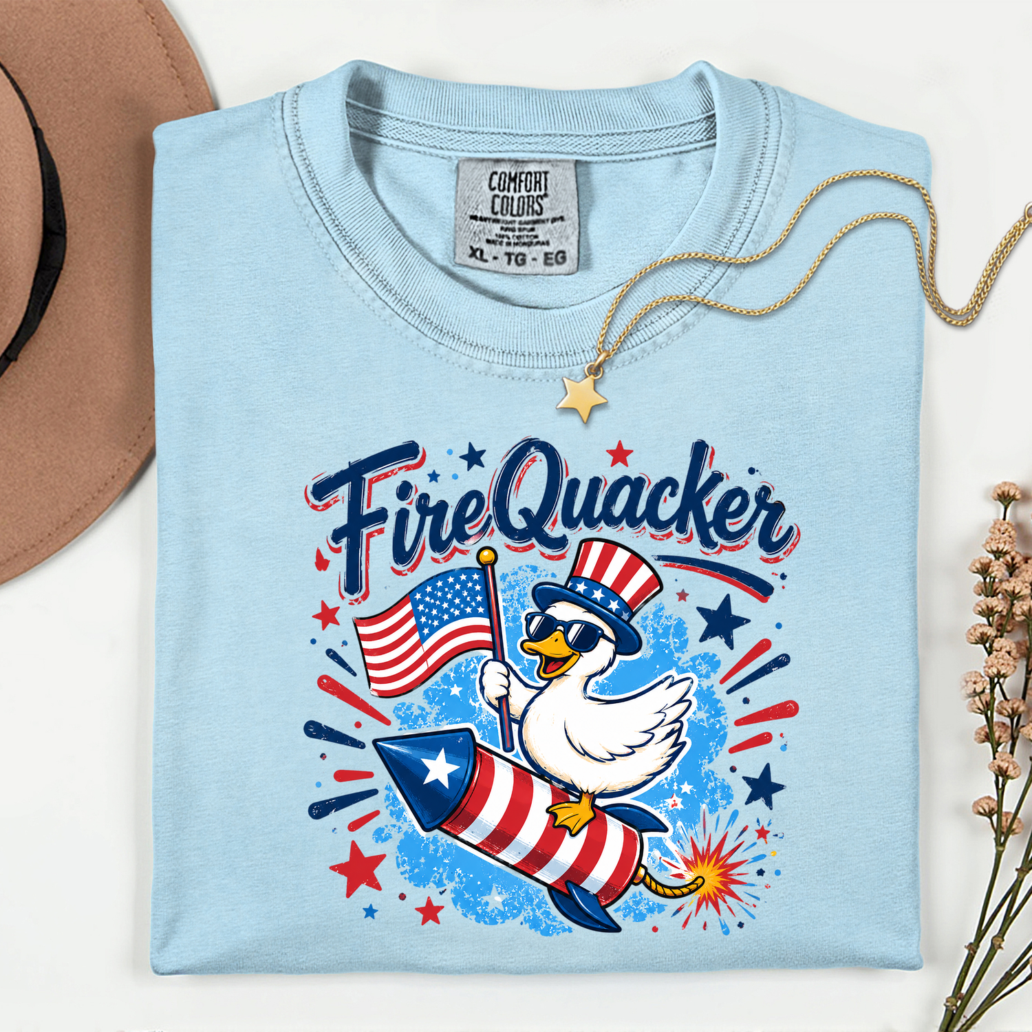 ADULT Fire Quacker DTF TRANSFER