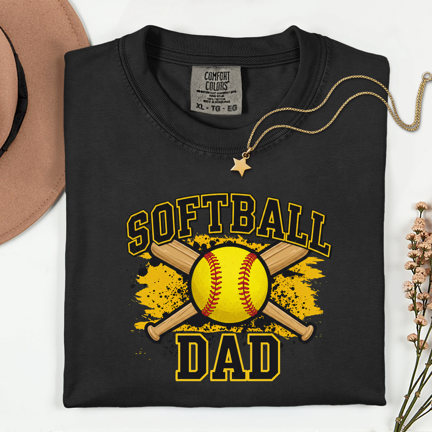 ADULT Softball DAD DTF TRANSFER