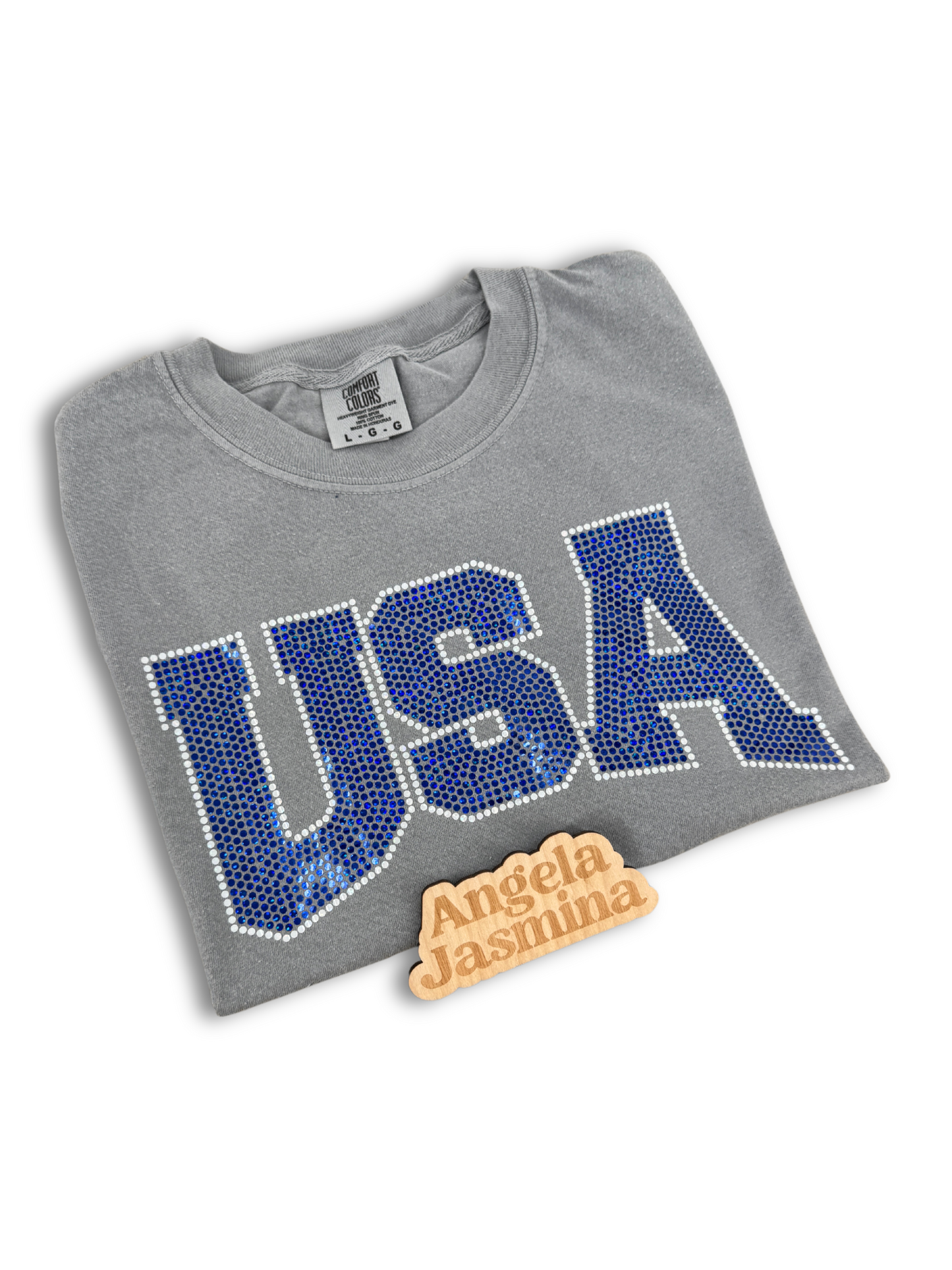 USA Comfort Colors Bling Tee