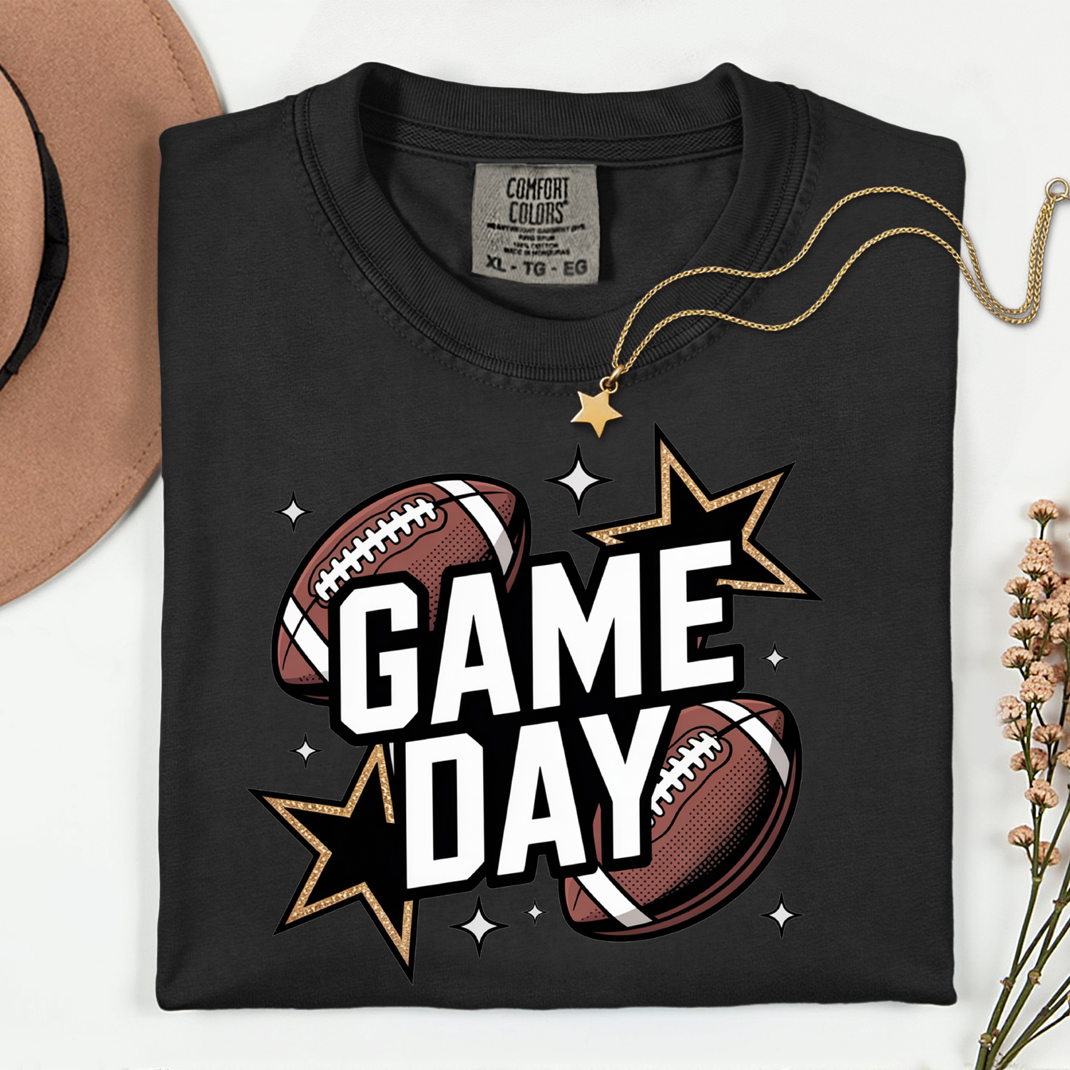 ADULT Game Day with Stars Football DTF TRANSFER