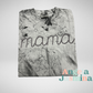 Mama Chain Embroidered Comfort Colors Tee